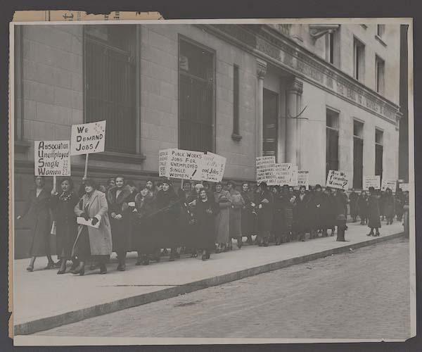 womens march exhibit new-york historical society