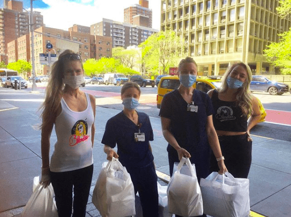 Blondies Feeding Frontline Workers
