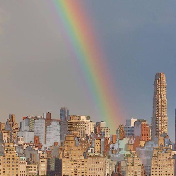 pixalated rainbow pic