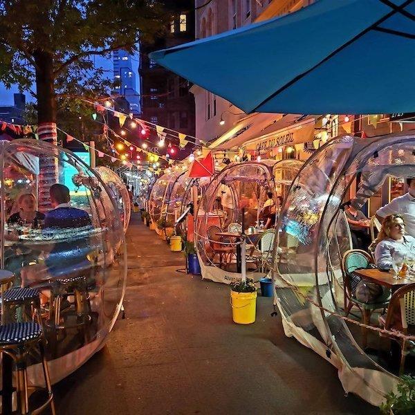 Cafe du Soleil outdoor dining