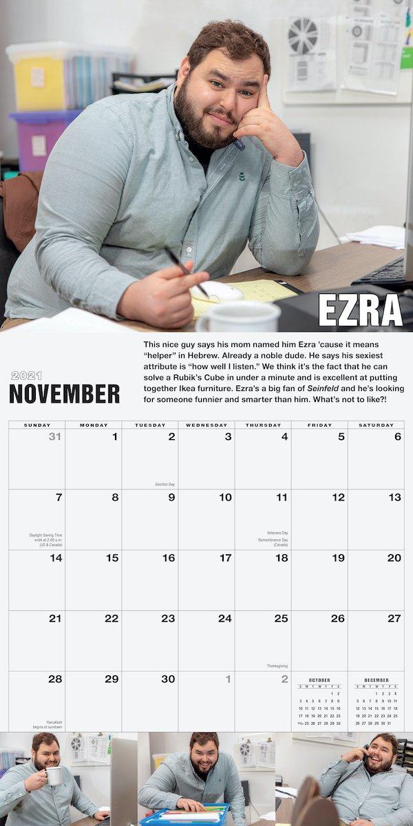Nice Jewish Guys Wall Calendar