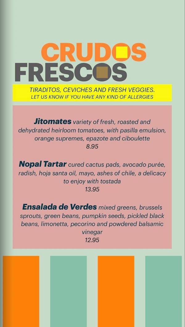 crudos frescos covacha