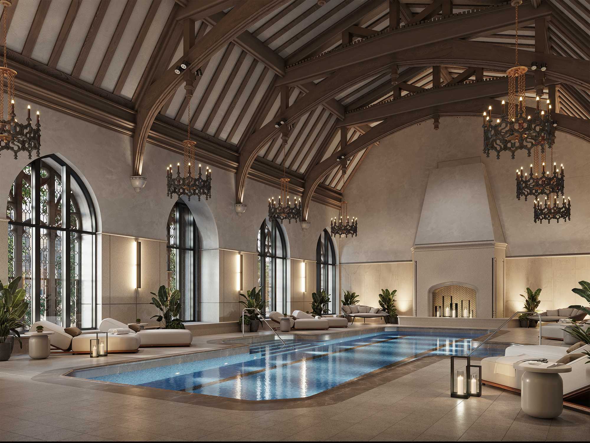 pool claremont hall