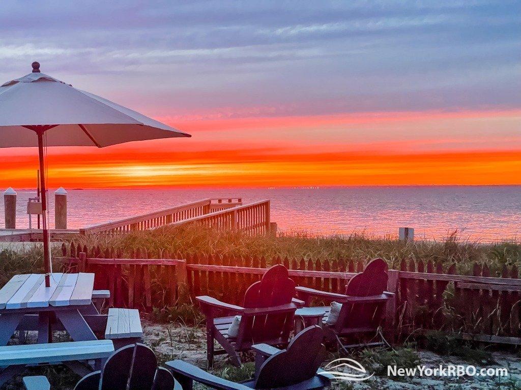 fire island sunset