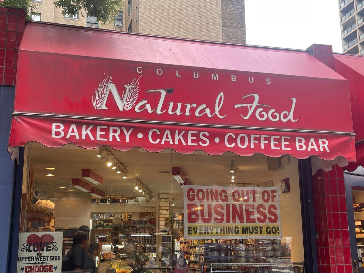 columbus natural food closing
