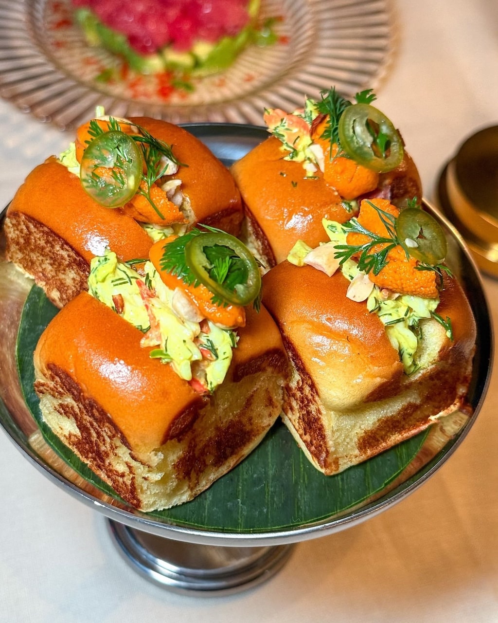 King Crab & Uni Buns