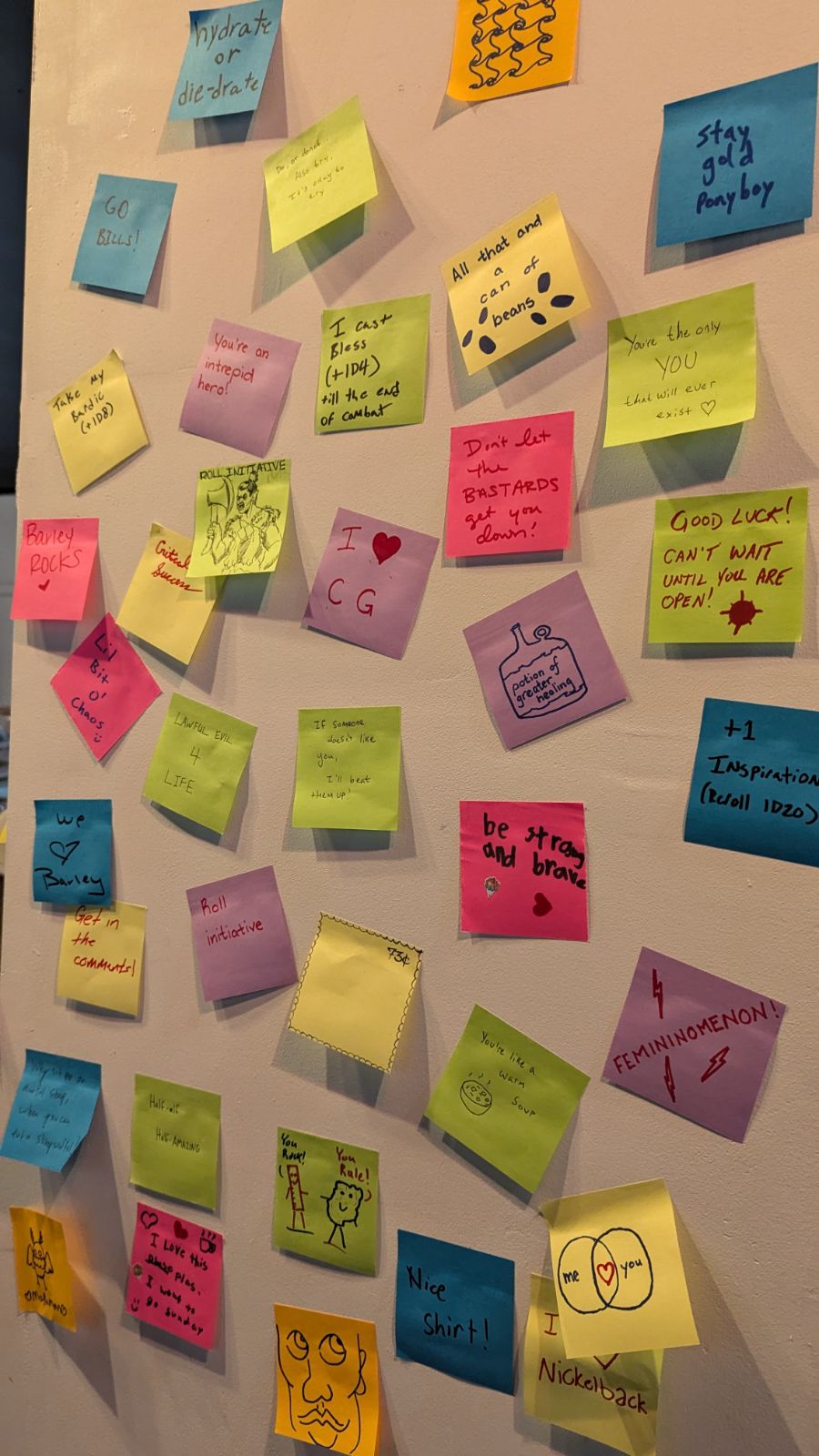 positivity pillar