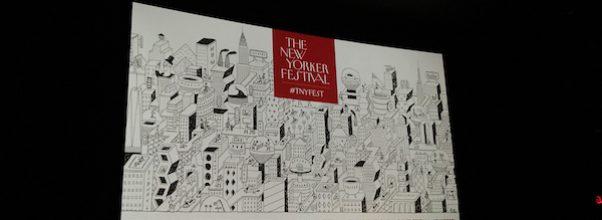The 2019 New Yorker Festival is Back in October