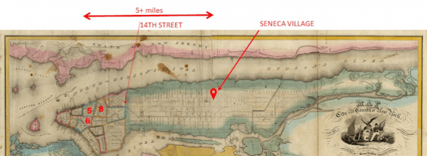 Process for Permanent Commemoration of Seneca Village in Central Park Begins