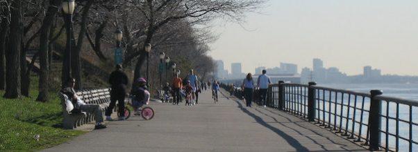 Construction of Cherry Walk Path in Riverside Park Now Complete