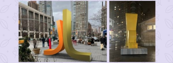 “Broadway Hubbub”: A New Art Installation Along the Broadway Malls